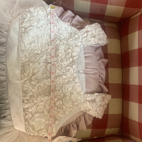 🌸NEW Girl”s Formal Dress size 14 a 16 Pink .. Super Cute! - Picture 14 of 15